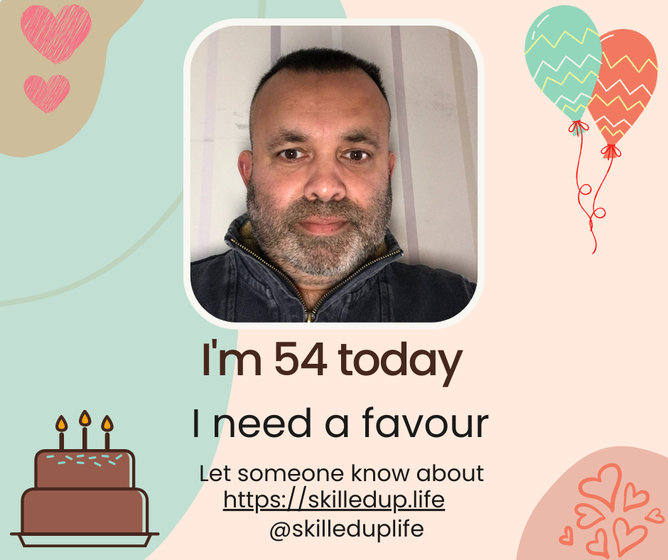 I’m 54 today
